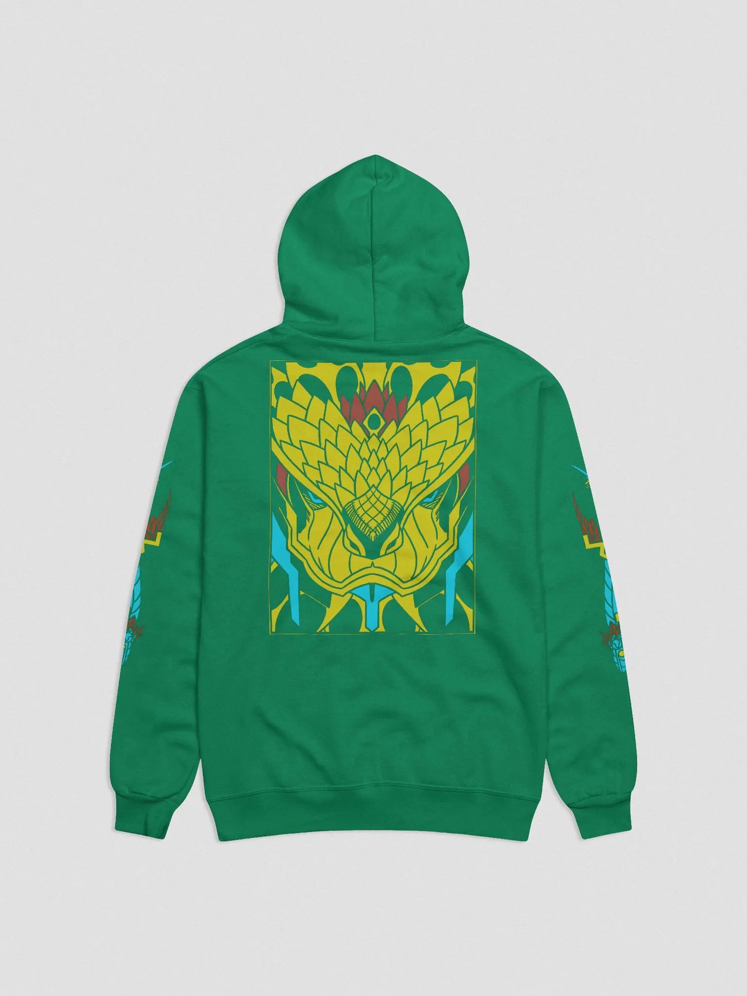 Face of the Serpent - colored print hoodie product image (3)