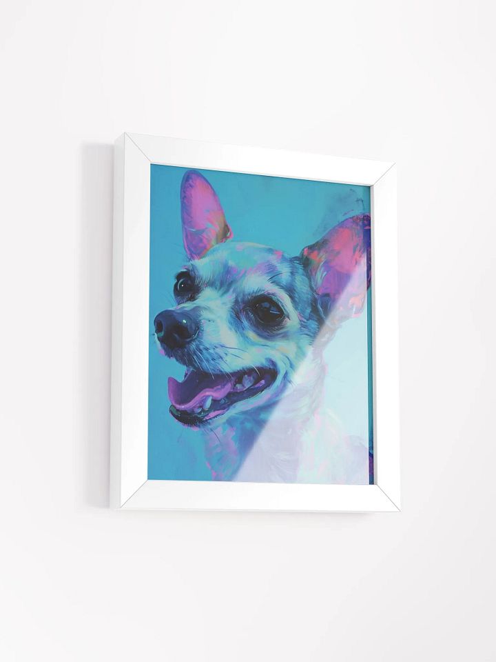 Vibrant Chihuahua Smile Matte Poster product image (2)