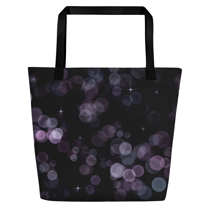 Tote Bag con bolsillo interior Locura púrpura product image (1)