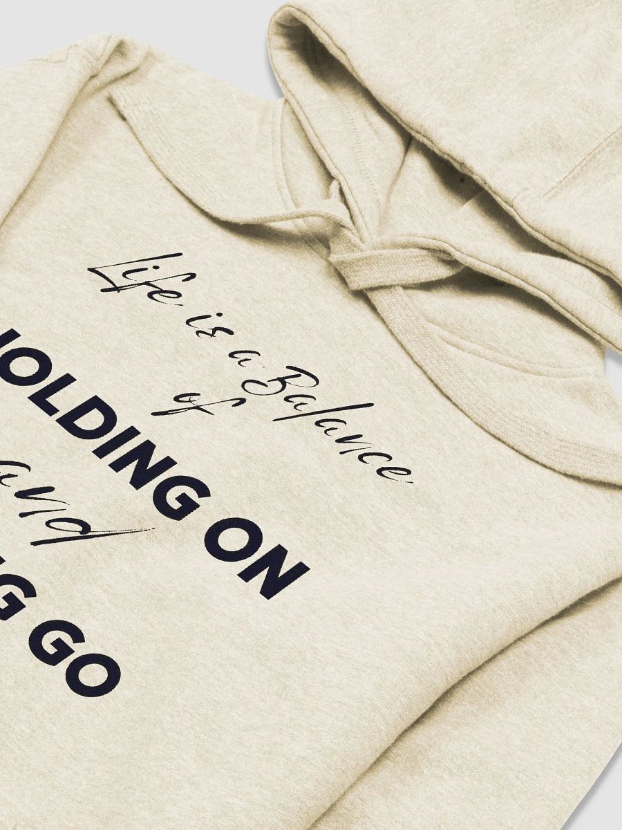 "HOLDING ON and LETTING GO" Premium Unisex Hoodie product image (3)