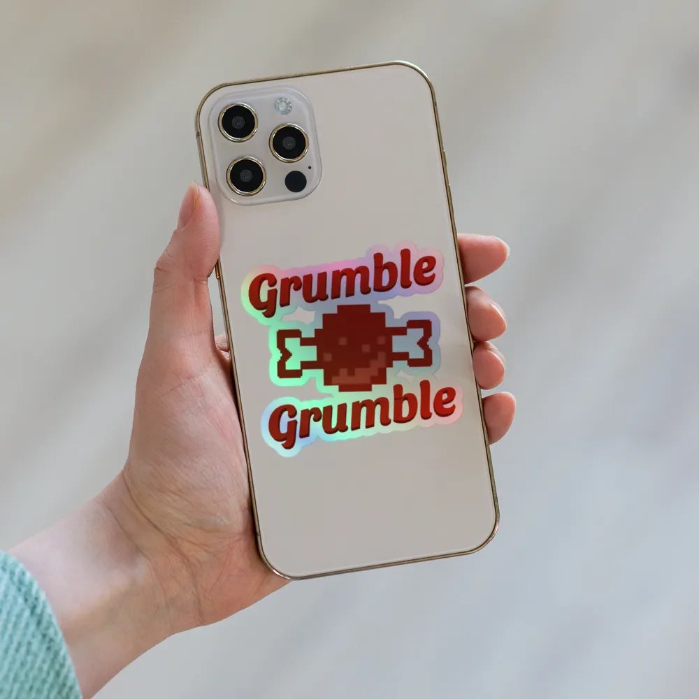 Grumble Grumble Holo Sticker product image (8)