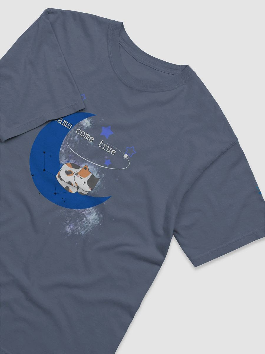 Dreamy Cat Crescent Moon Heavy Tshirt product image (26)