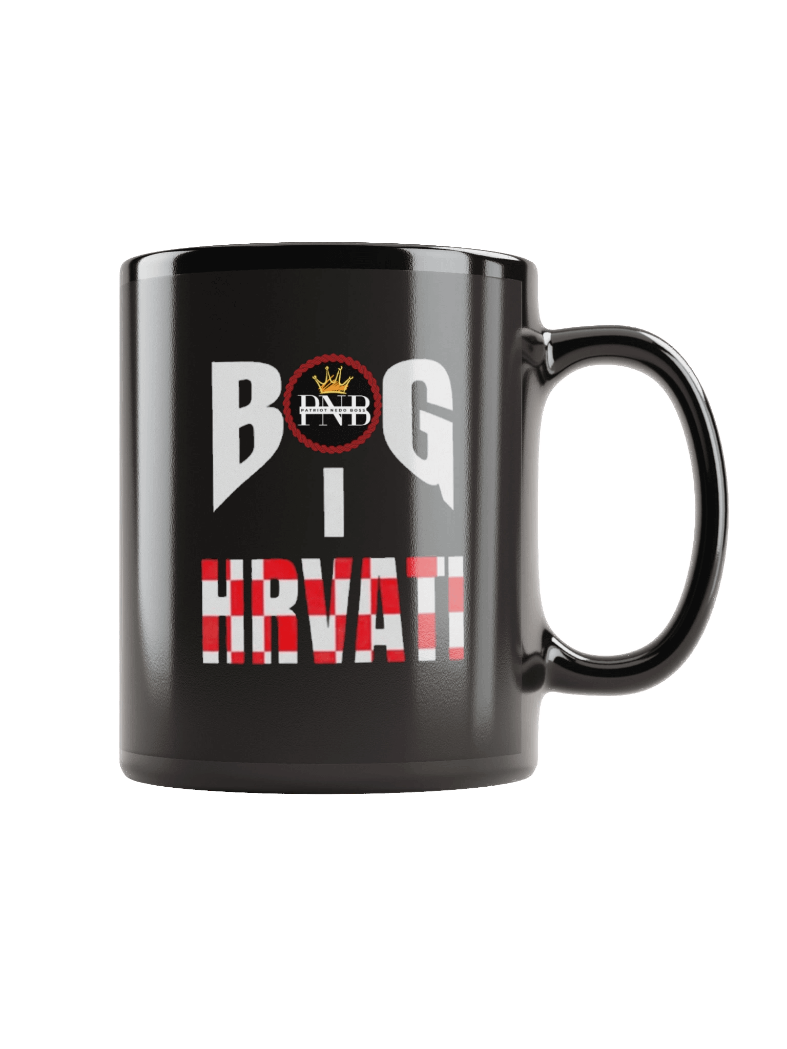 Crowned Checkered Mug product image (1)
