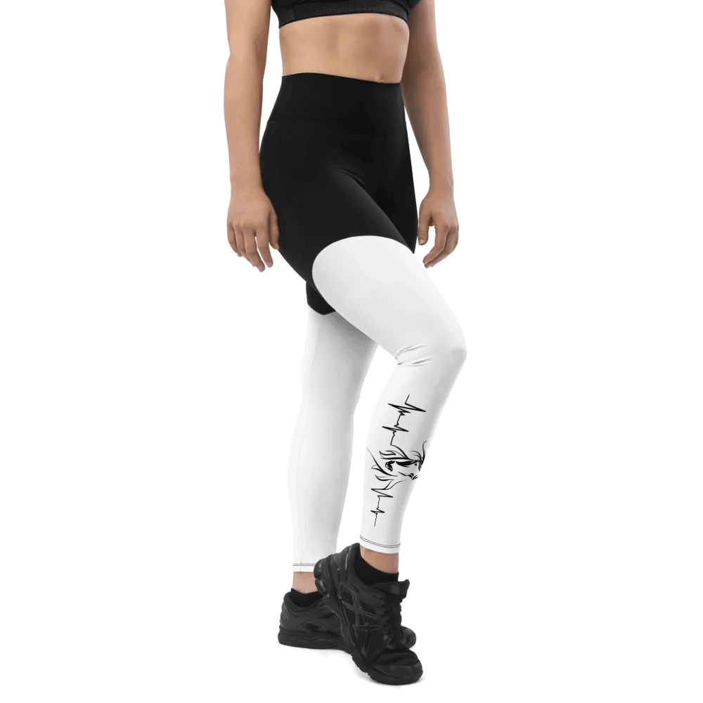 Horse Heartbeat Sports Leggings product image (1)