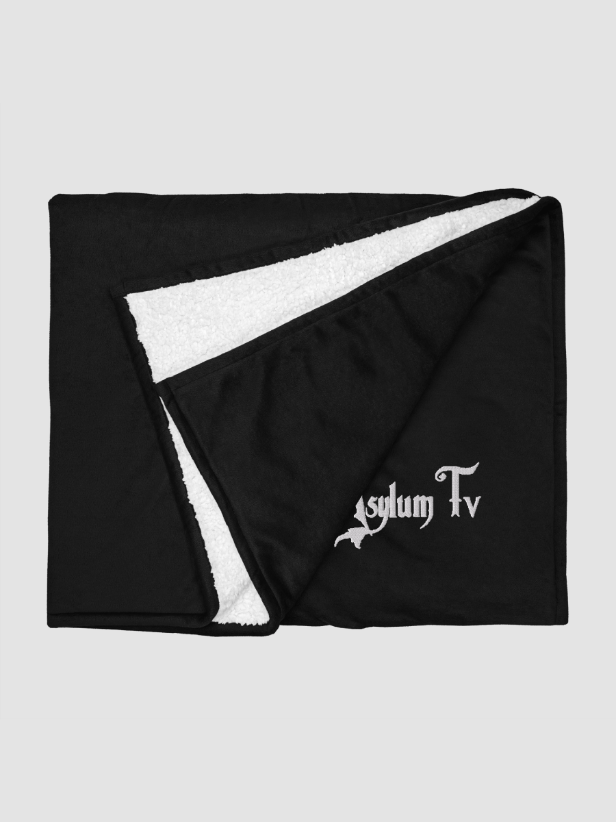 [AsylumTv] Port Authority Embroidered Premium Sherpa Blanket Port Authority BP40 product image (3)