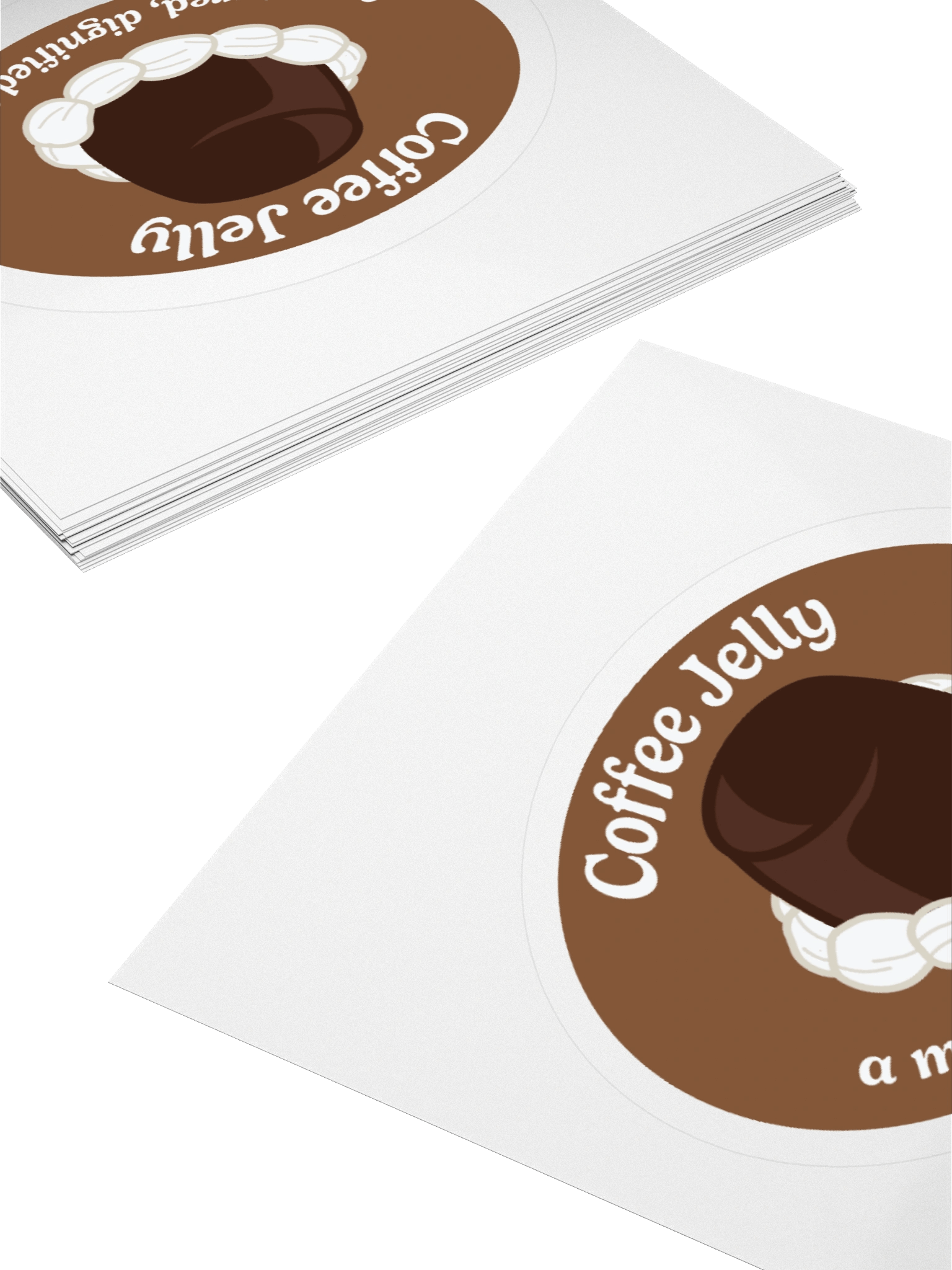 Coffee Jelly - Kiss Cut Sticker product image (4)