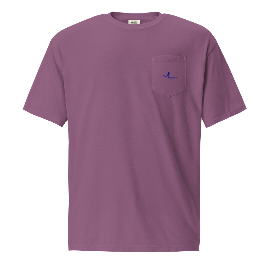 Pencil Warrior Logo Blue T-Shirt product image (1)