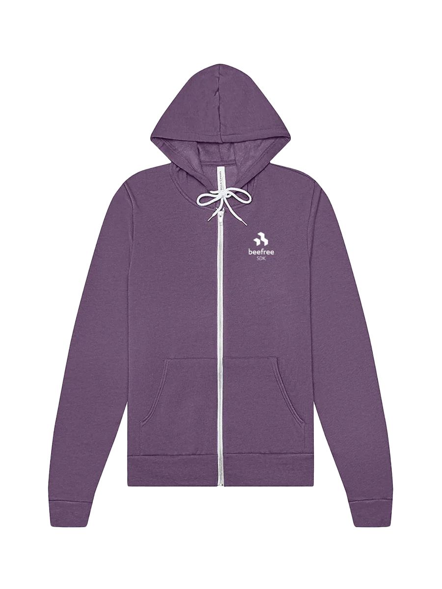 BELLA+CANVAS - Sponge Fleece Full-Zip Hoodie product image (1)