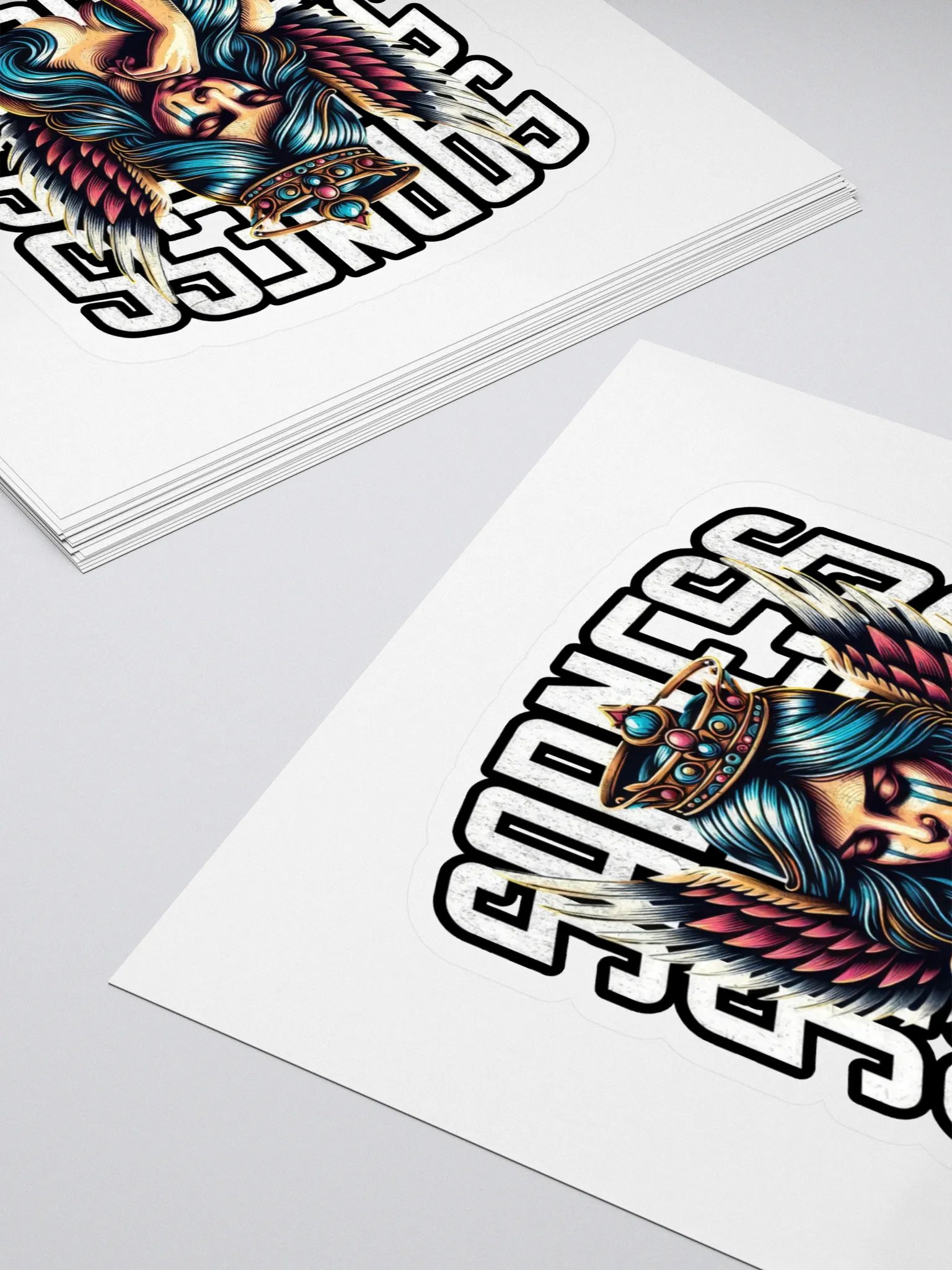 Cry for Sadness Kiss Cut Stickers product image (4)