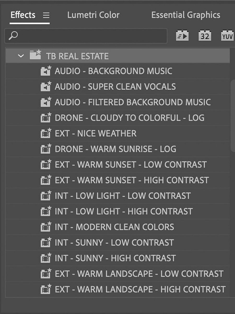 Real Estate Video Presets (Premiere Pro) product image (2)