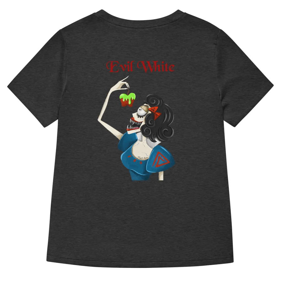 Evil Snow White V Neck Graphic Printed T-shirt product image (4)