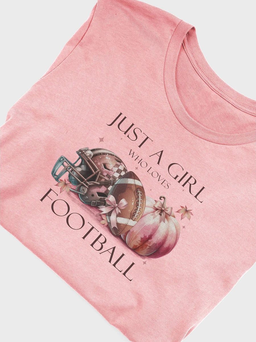 Just A Girl Who Loves Football T shirt product image (5)