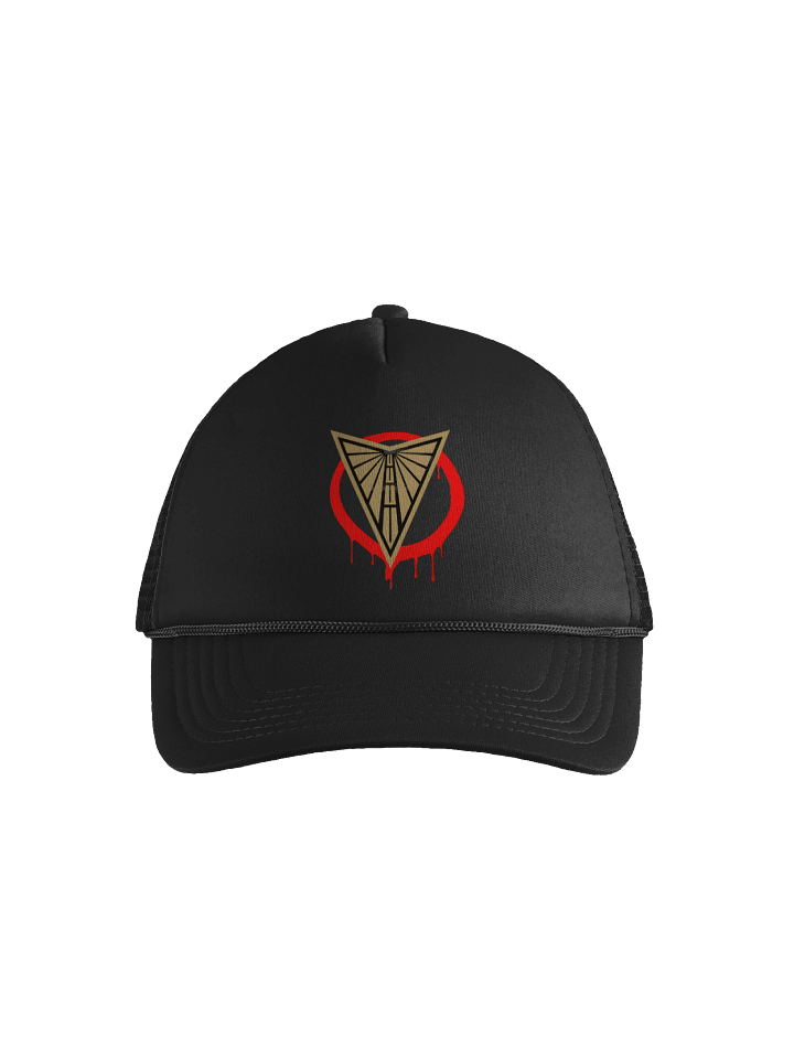 "V" for Valkyries Gold Shield Foam Trucker Cap product image (1)