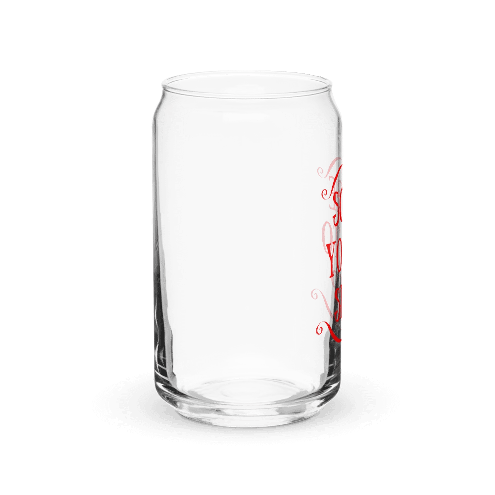 Scare You To Sleep Can Shaped Glass product image (10)