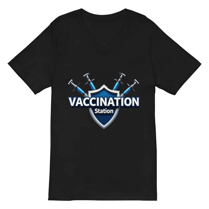 Vaccine Shield V-Neck Tee product image (3)