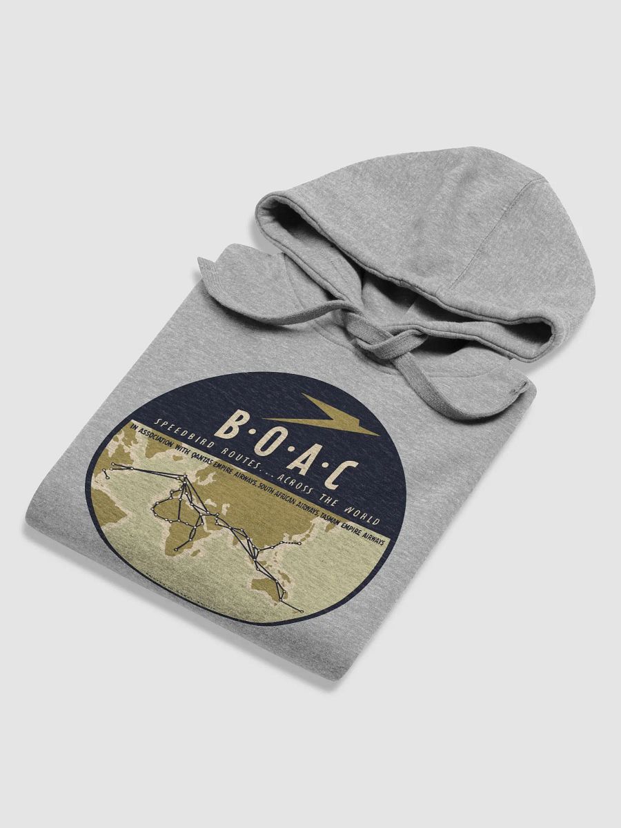 BOAC Speedbird Routes Across The World - Hoodie product image (4)