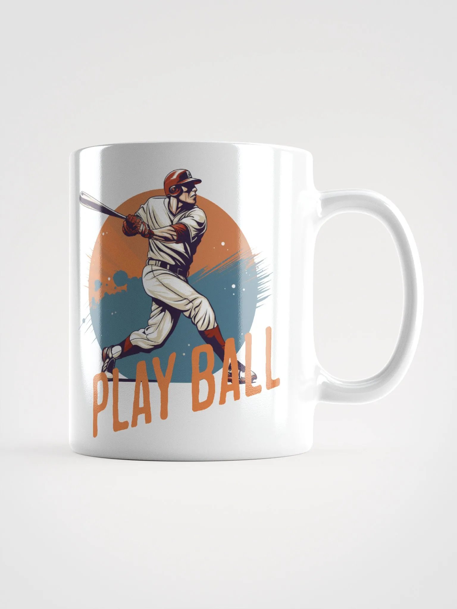 Mug with Baseball player product image (1)