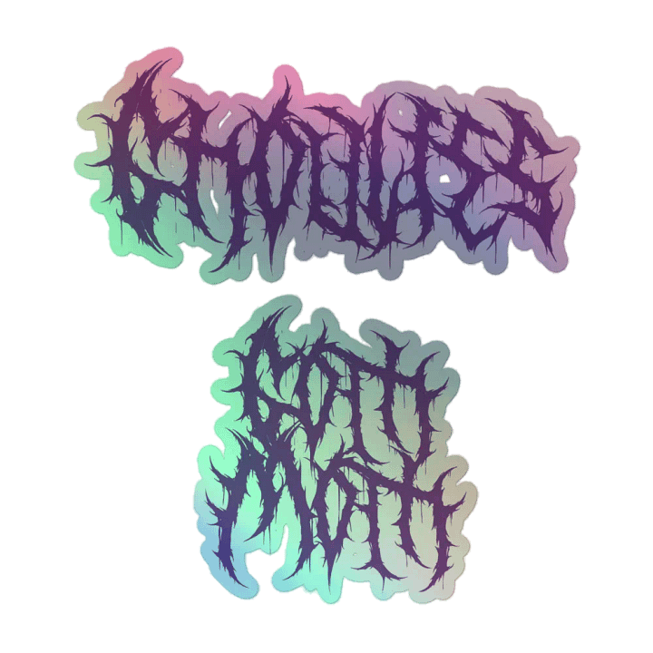 Gothic Holo Stickers product image (1)