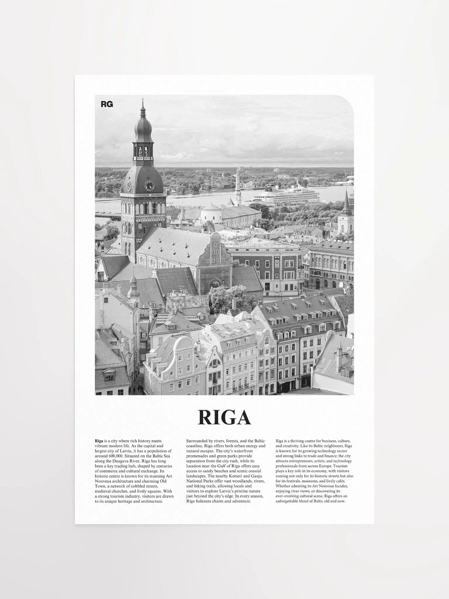 Riga 01 Newspaper Poster product image (5)