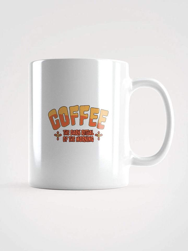 Coffee: The Dark Ritual of the Morning | Gothic Coffee Mug product image (1)