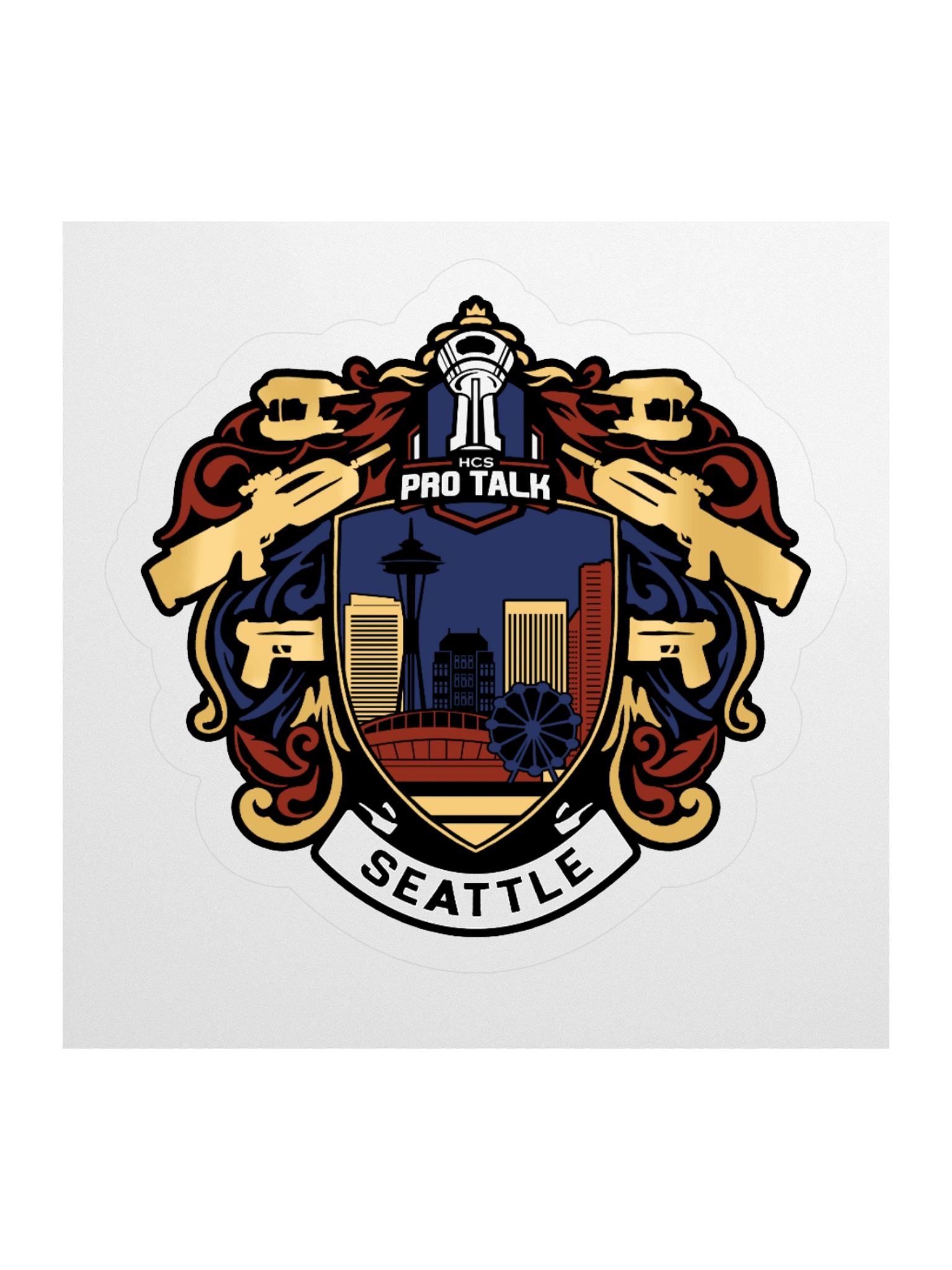 HPT x Seattle Sticker product image (1)