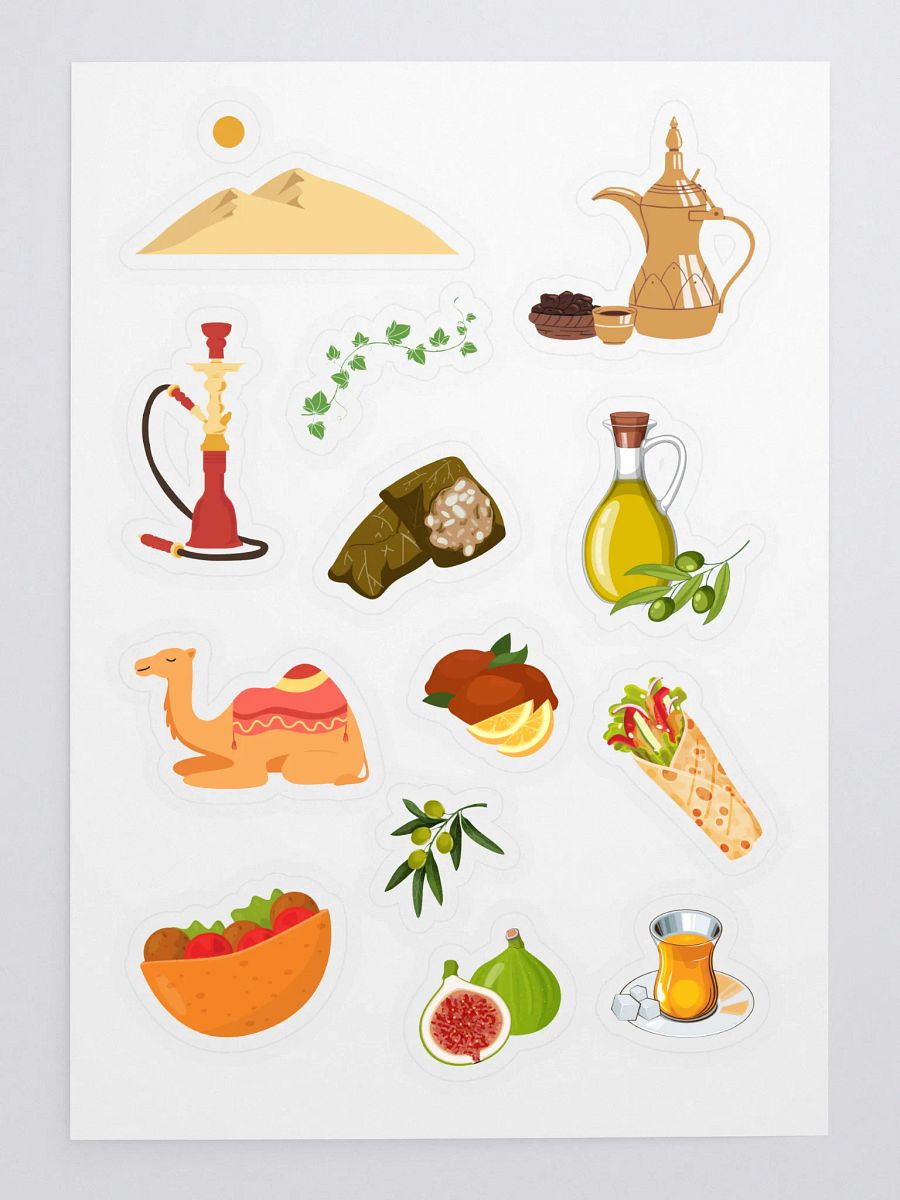 Arab Theme Sticker Sheet product image (3)