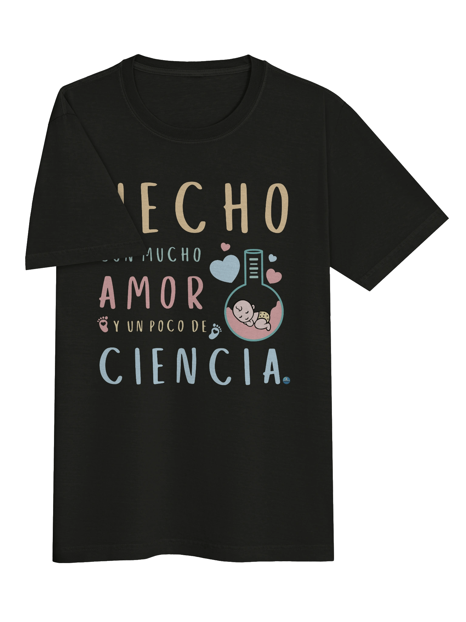 Bebé hecho con amor y ciencia Oversized Tee product image (3)