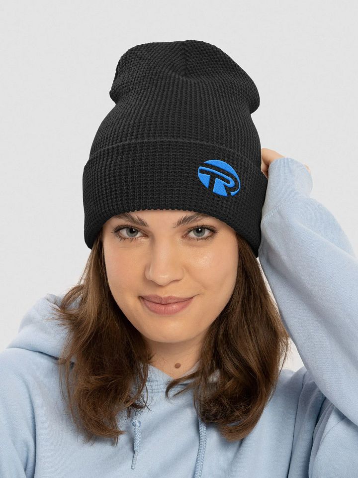 Double-Layer Waffle Knit Beanie product image (1)