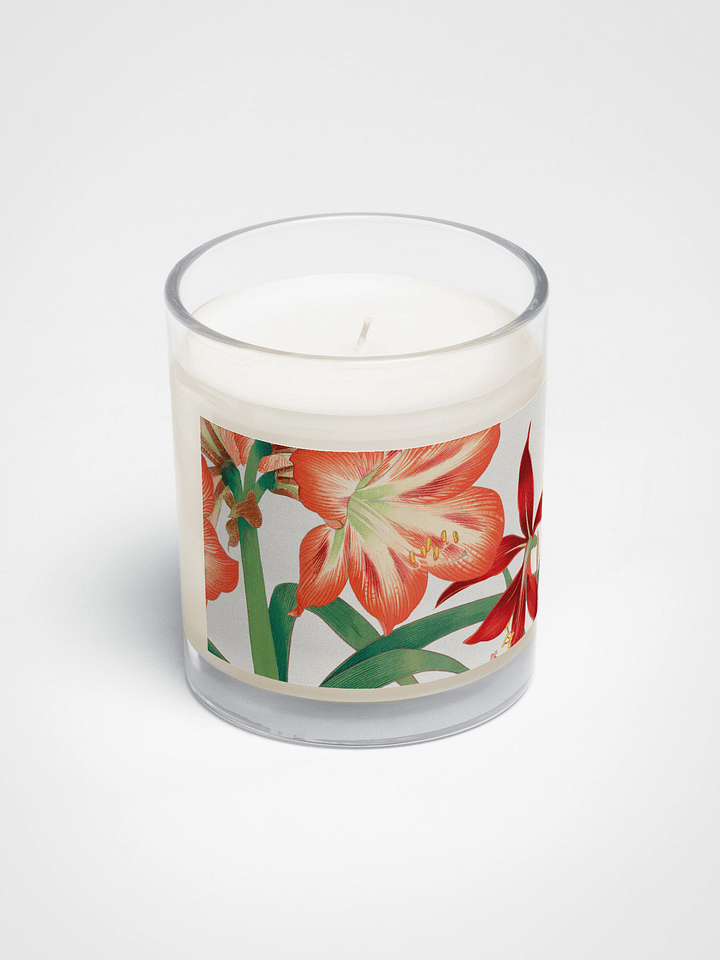 Vintage Amaryllis. Soy Wax Candle. product image (2)