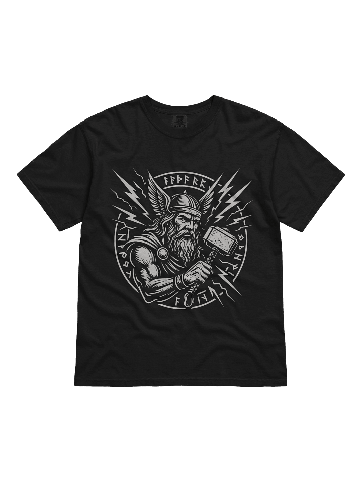 Comfort Colors Garment-Dyed Heavyweight T-Shirt – Thor God of Thunder Viking Print product image (131)