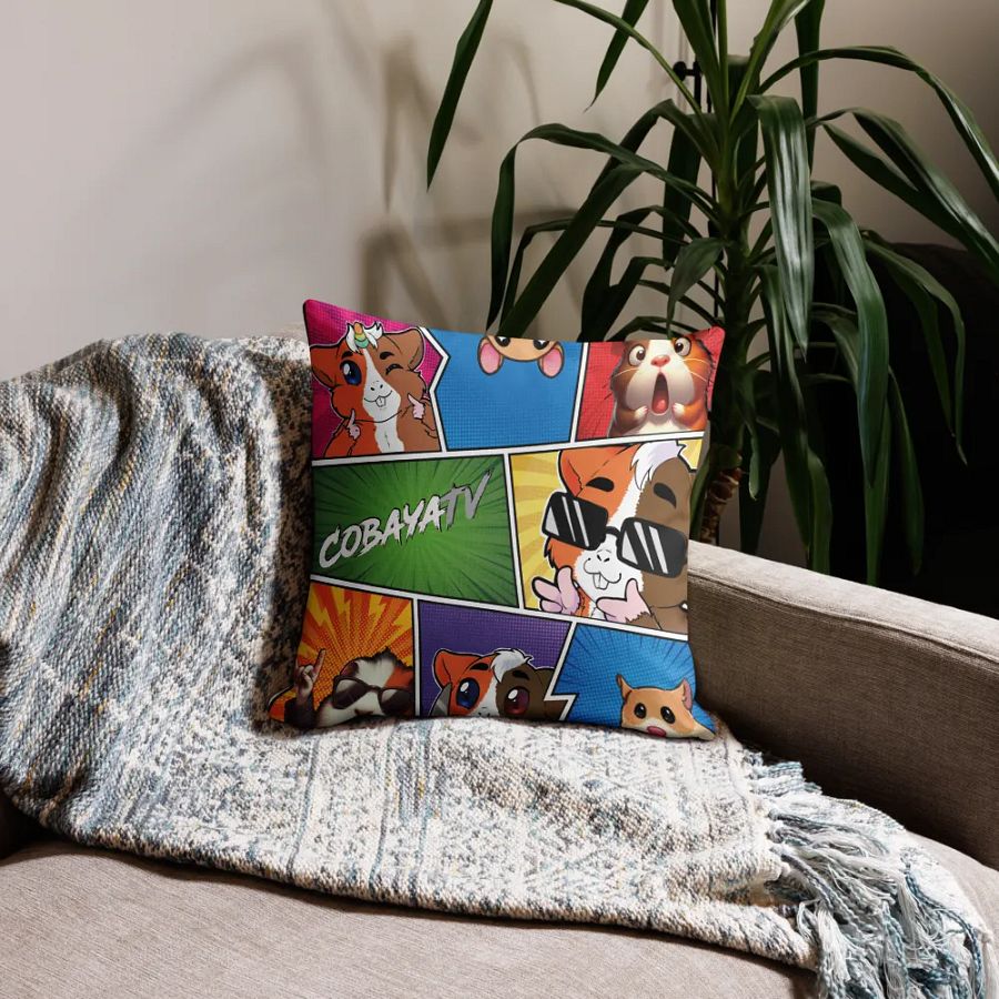 Pillow Case CobayaTV Emote Wall product image (13)
