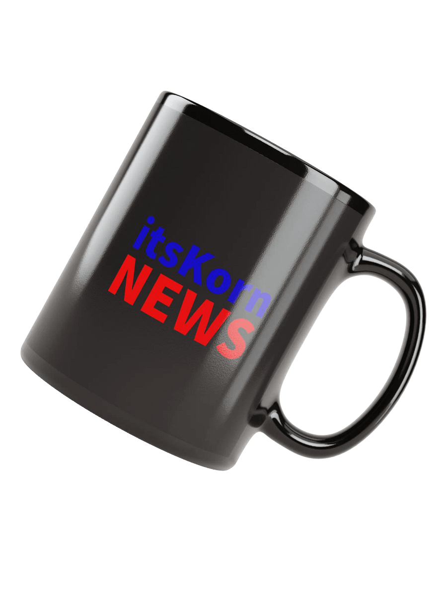 itsKorn NEWS (Black) - Mug product image (7)