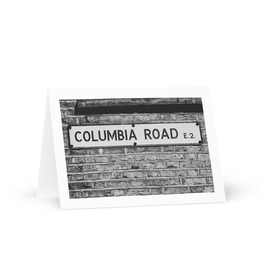 Columbia Road E.2 Greeting Card product image (1)