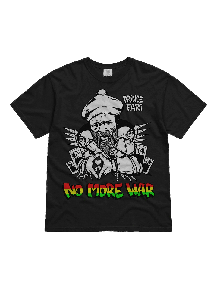 Prince Far I T-Shirt by RasTerms37 (Grey / Red Gold Green / Premium) product image (1)