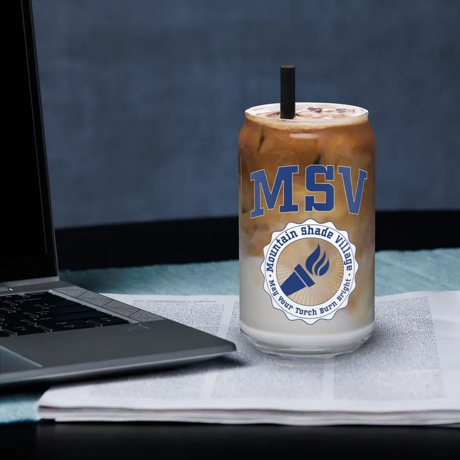 University MSV Can-Shaped Glass product image (33)