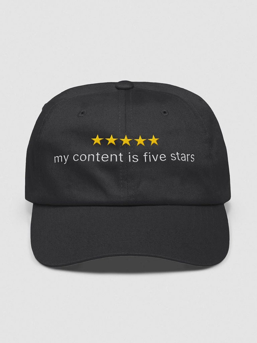 5-Star Content Baseball Hat product image (1)