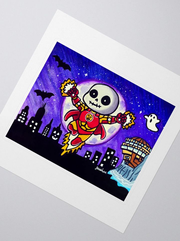 Steel Superhero Sticker product image (2)