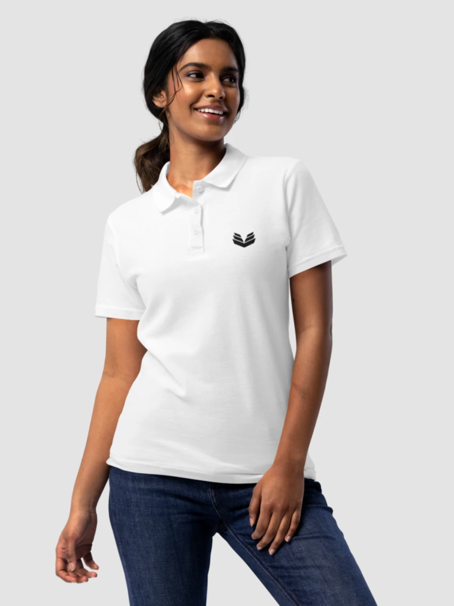 Pique Polo Shirt - White product image (2)