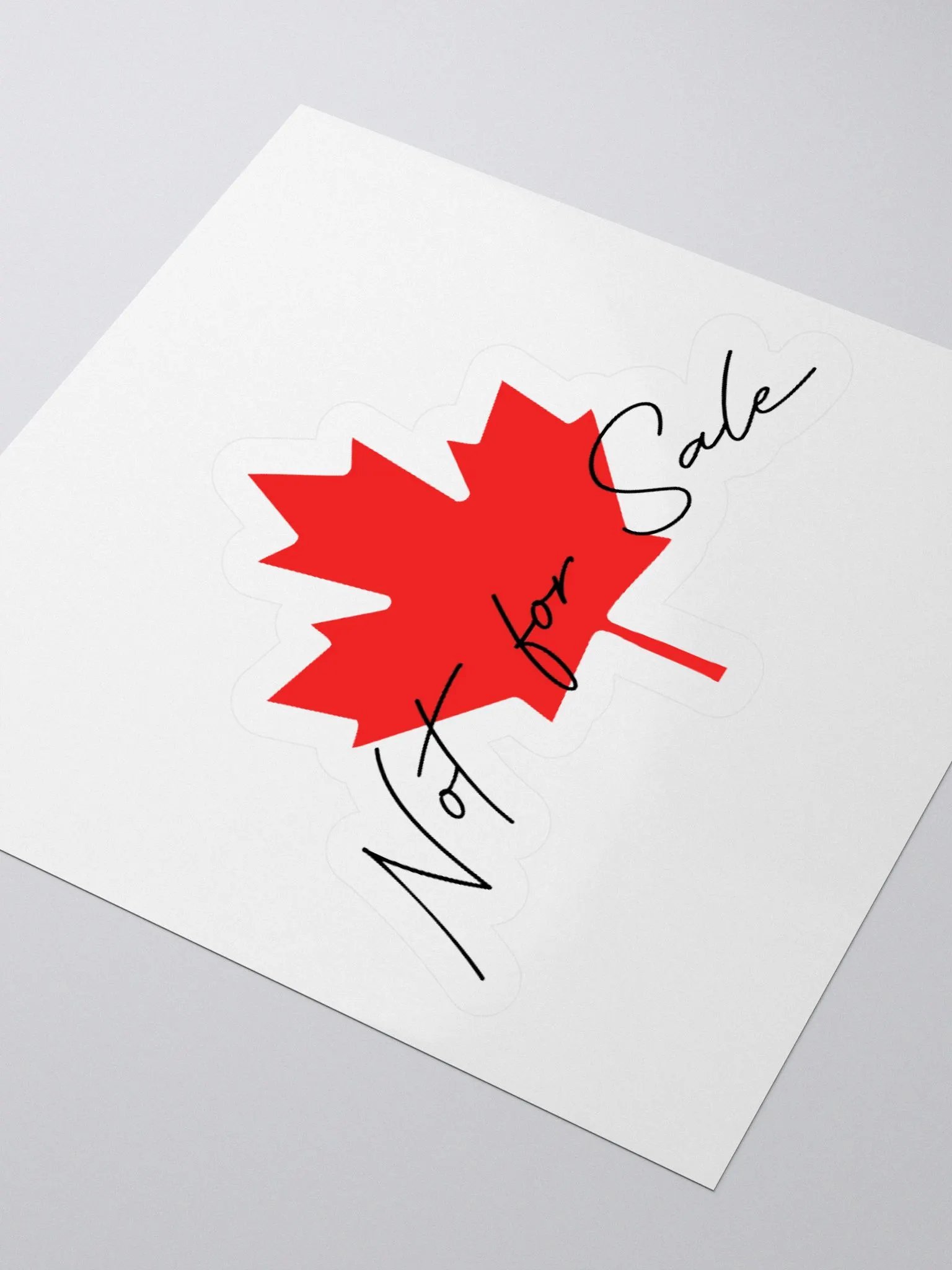 Canadian "Not For Sale" by Shameless product image (9)