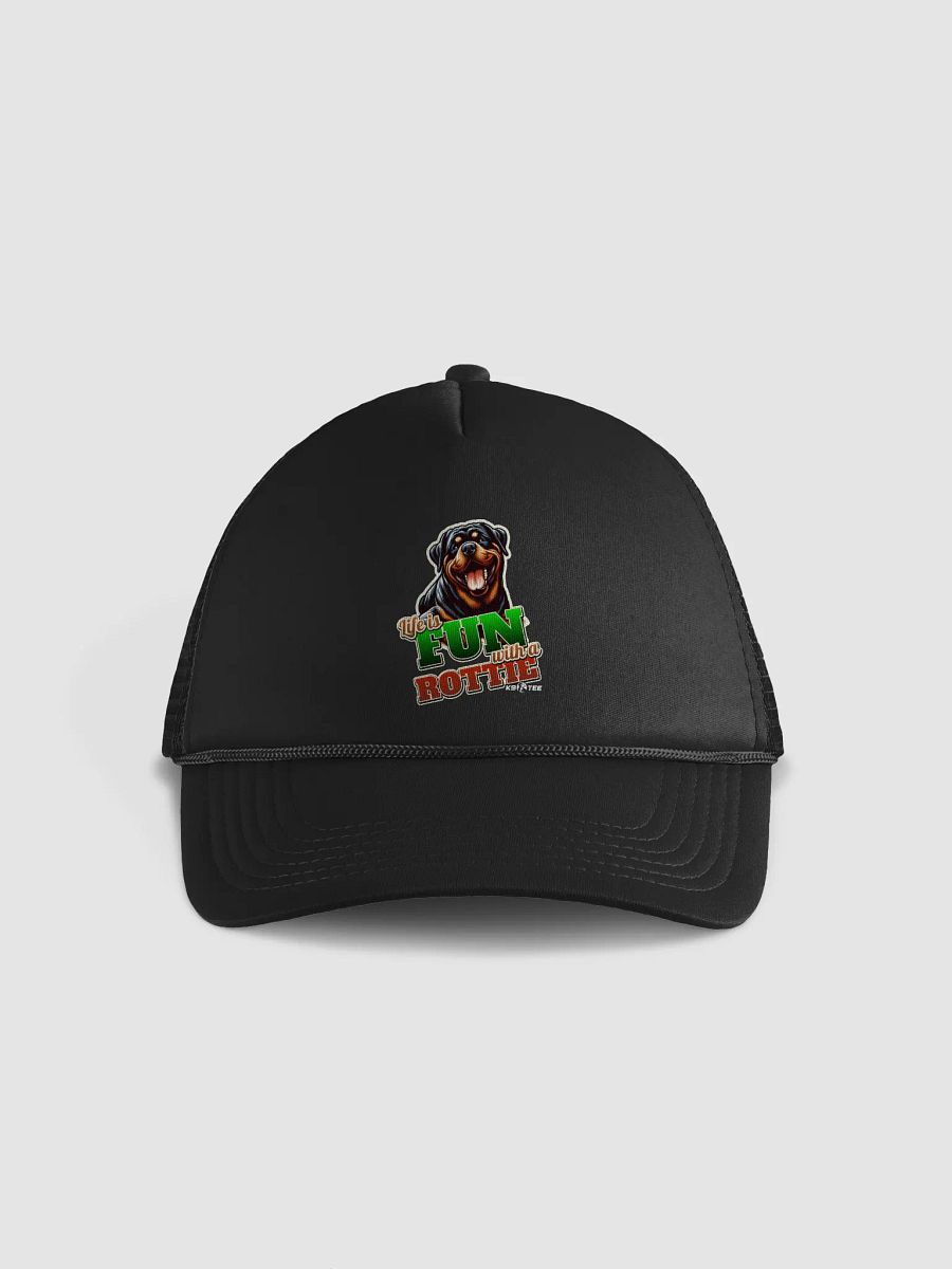 Rottweiler FUN Foam Trucker Hat product image (1)