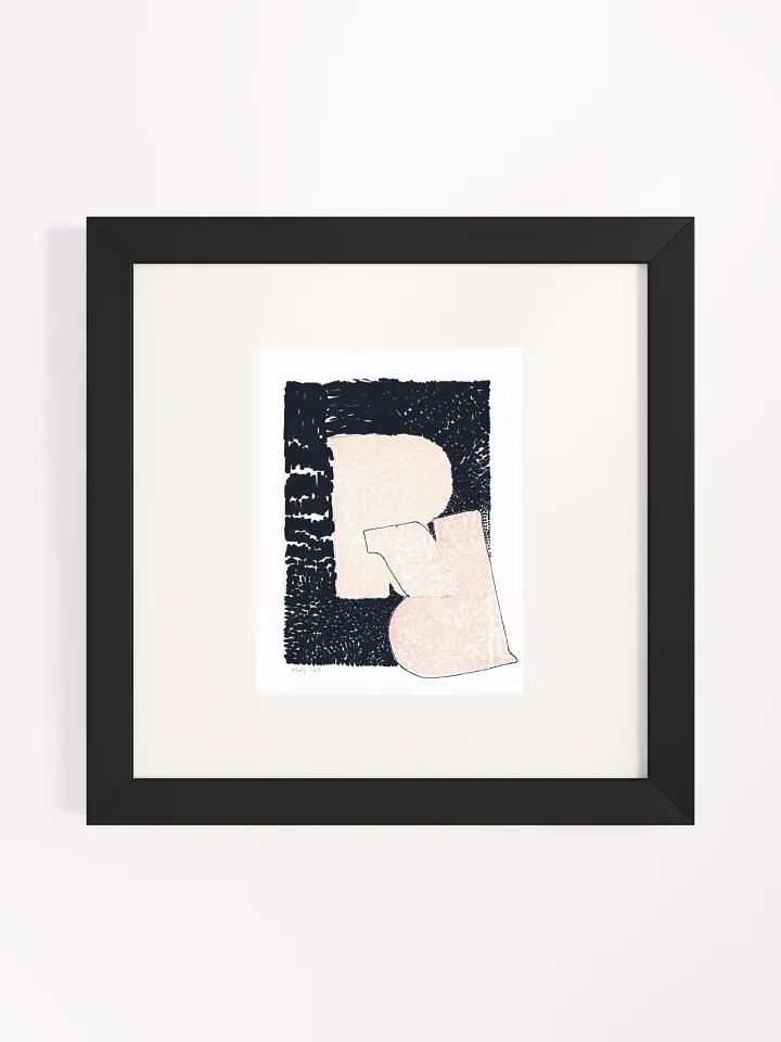 RR Panel Card Print Framed product image (2)