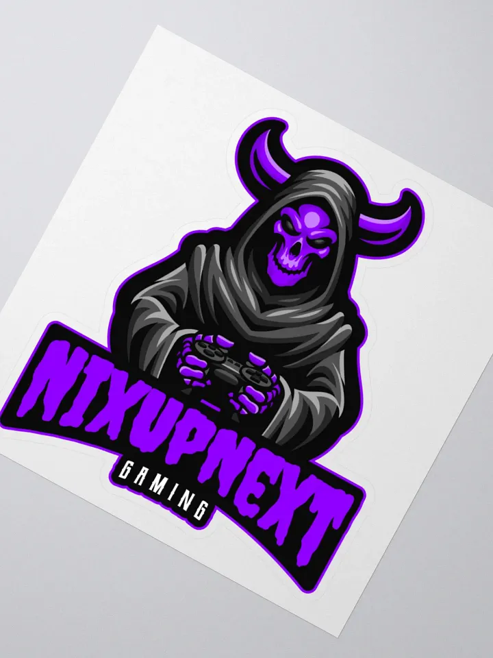 NIXUPNEXT GAMING Grim Reaper Sticker product image (5)