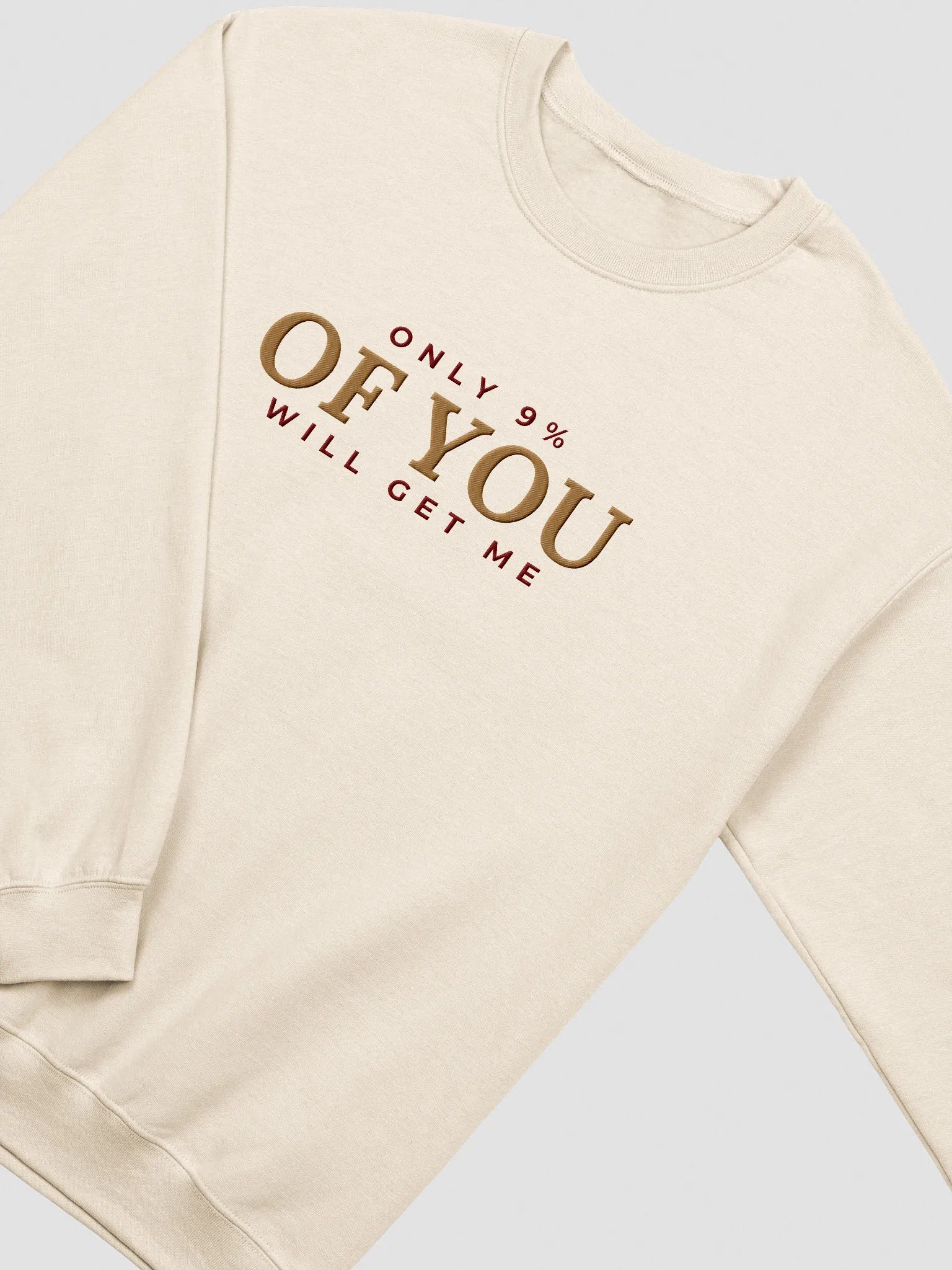 Only 9% Human Design Manifestor Embroidered Sweatshirt product image (2)