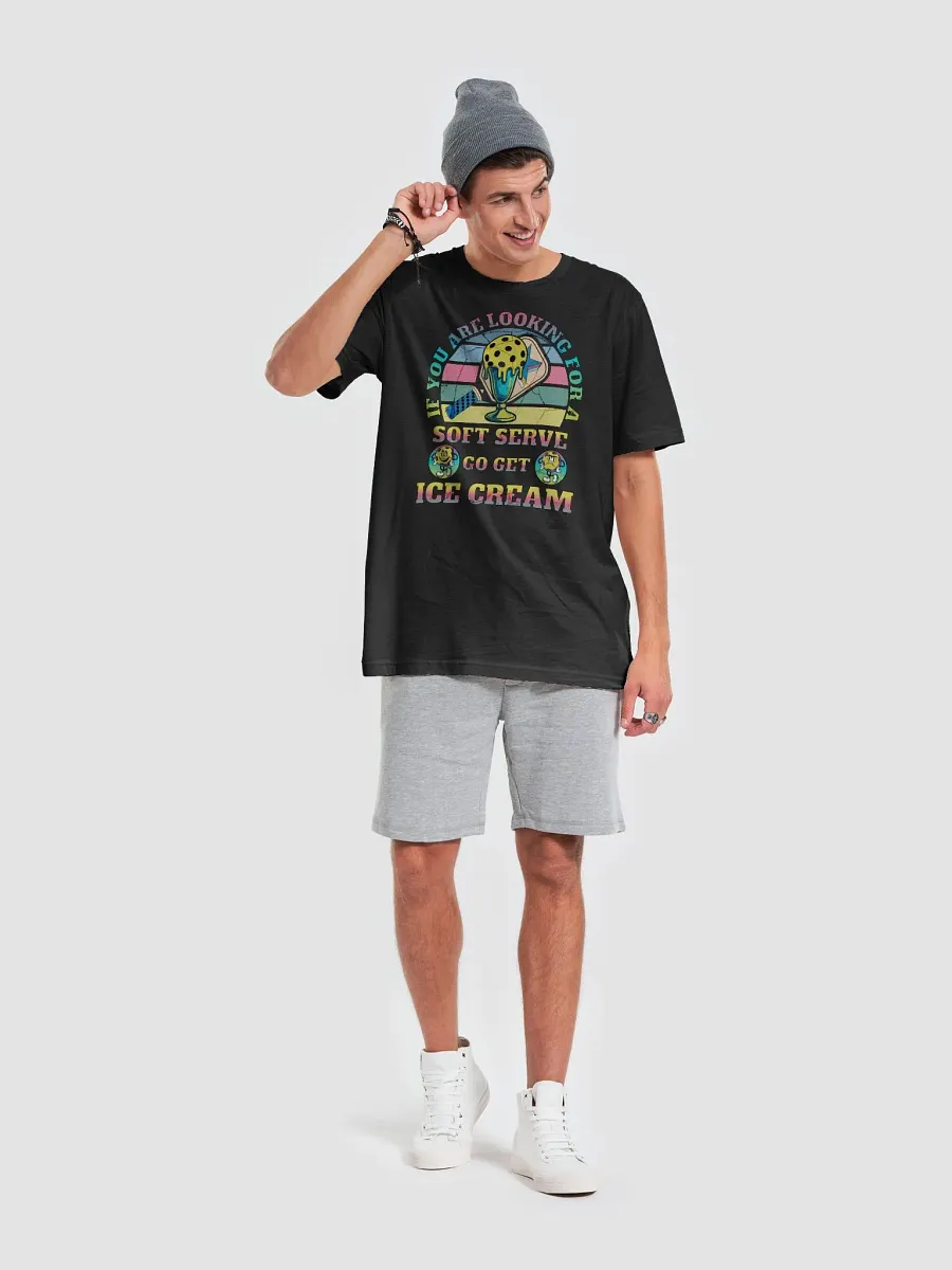 Soft Serve Go Get Ice Cream Pickleball T-Shirt product image (10)