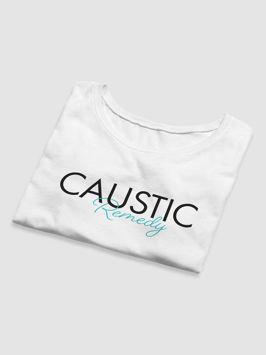 Caustic Remedy Cropped Tee (White) product image (5)