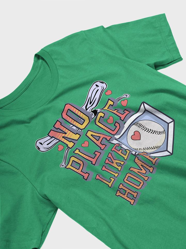 No Place Like Home Run Baseball Heartfelt T-Shirt product image (2)