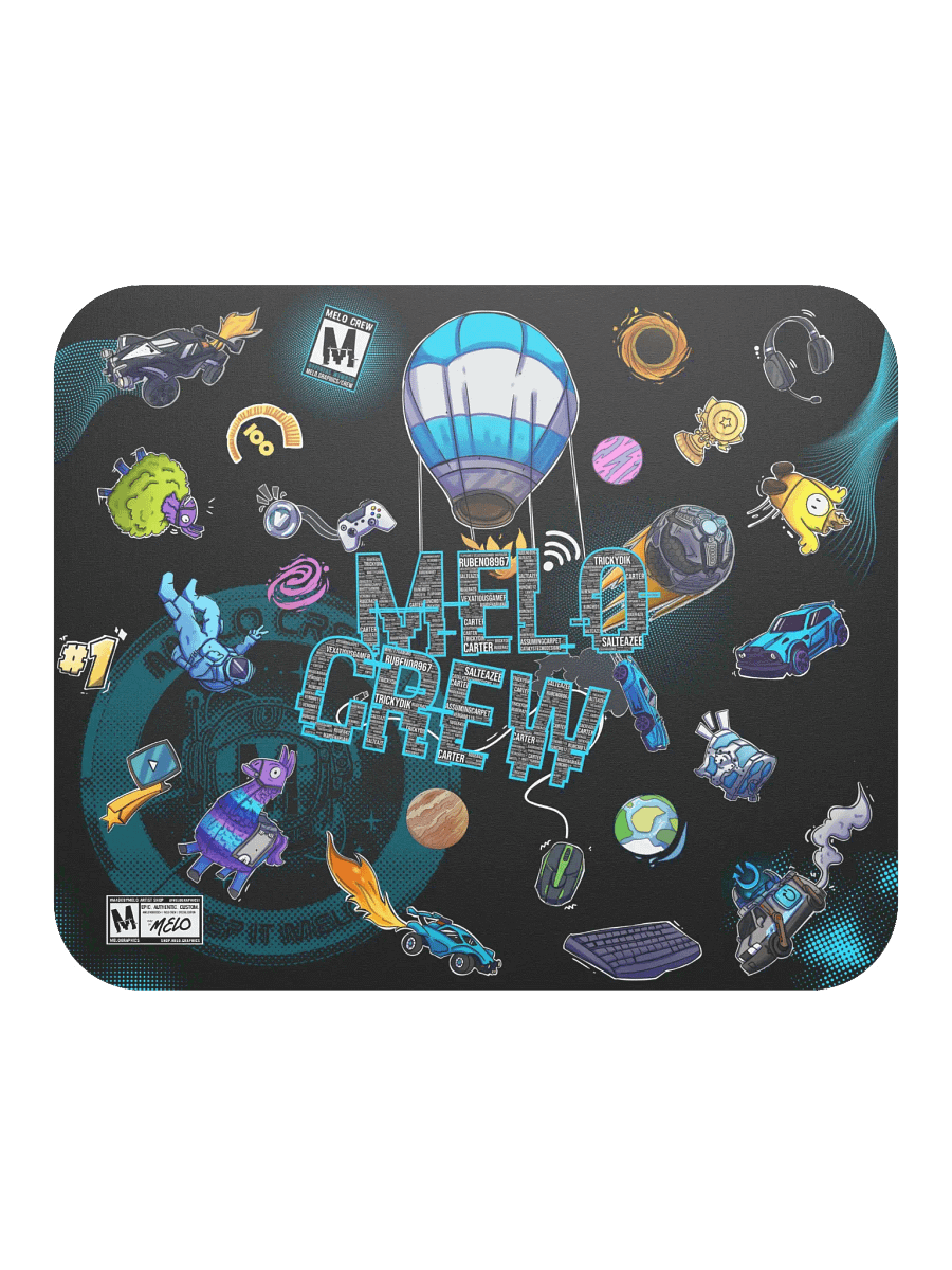 #MELOtober 2024 Personalized MELO CREW Chaos - Mouse Pad | #MadeByMELO product image (5)