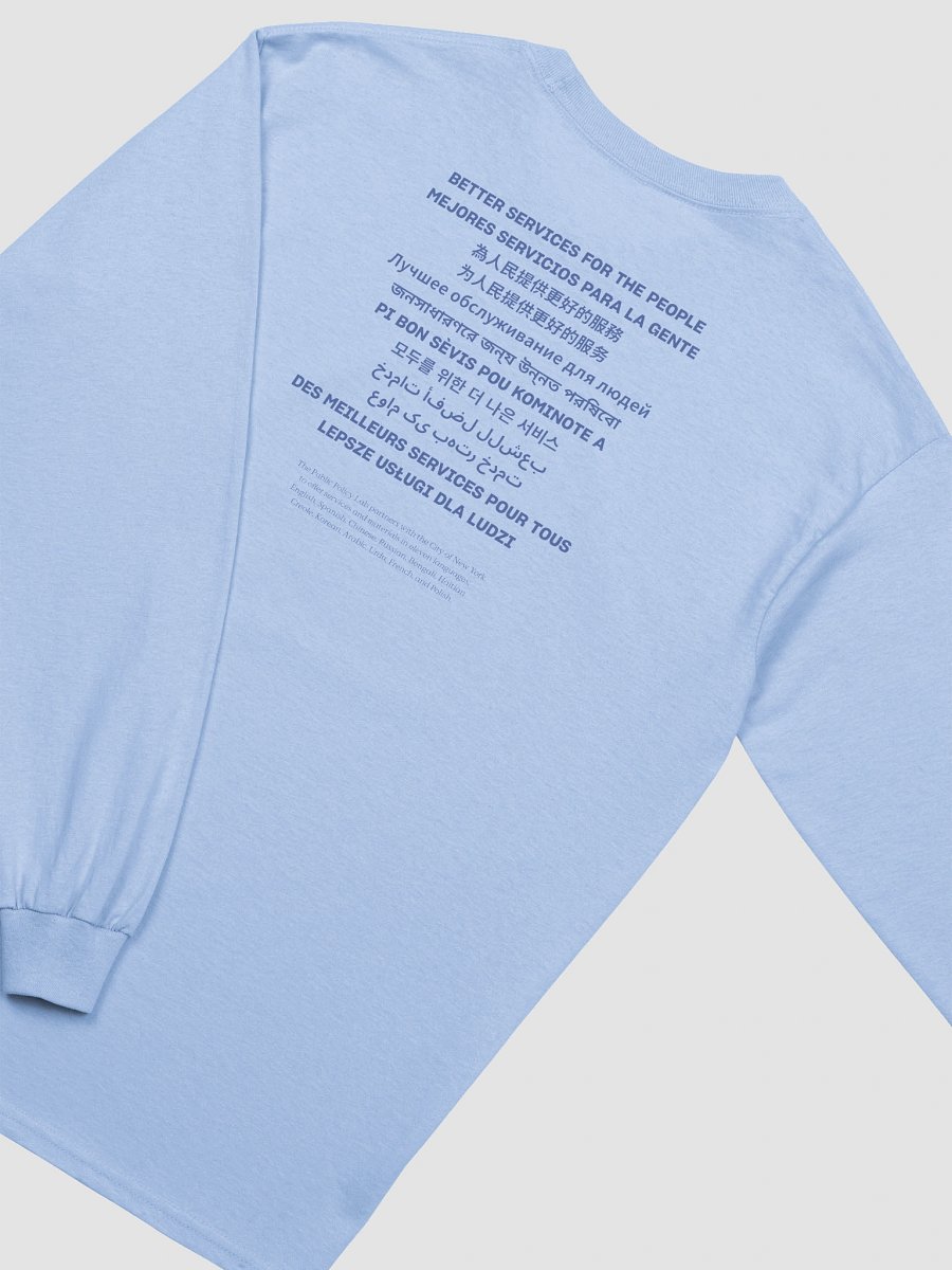 Better Services for the People Long Sleeve Tee product image (4)