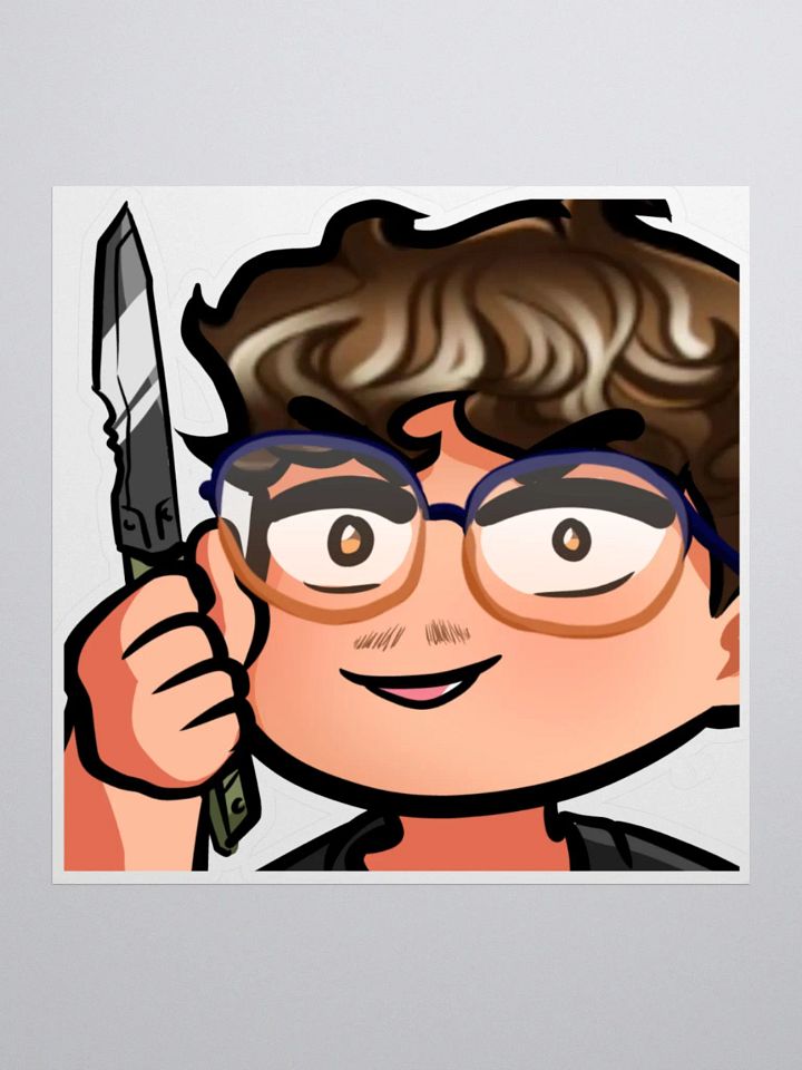 Knife ChaseXIV Sticker product image (1)