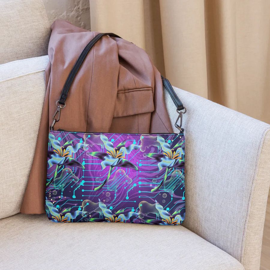 purple mood meta-magic crossbody bag for chic genZ ladies and gents product image (6)